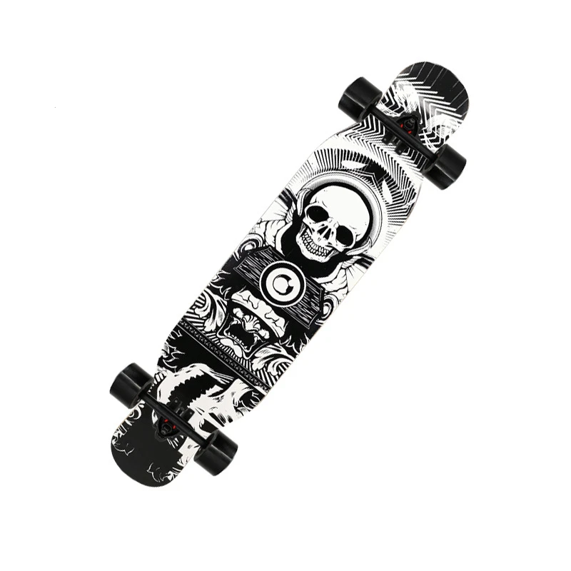 Longboard Dancing Board 42 pollici Double Dancing Skateboard Beginner Dancing Board All-round Brush Street Boys Girls Skateboard