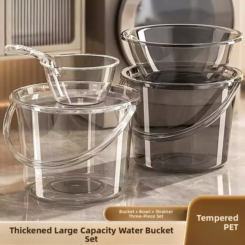 seau-a-linge-en-plastique-epaissi-avec-couvercle-baril-de-stockage-d'eau-portable-pour-usage-domestique-dortoir-etudiant-leger-et-transparent