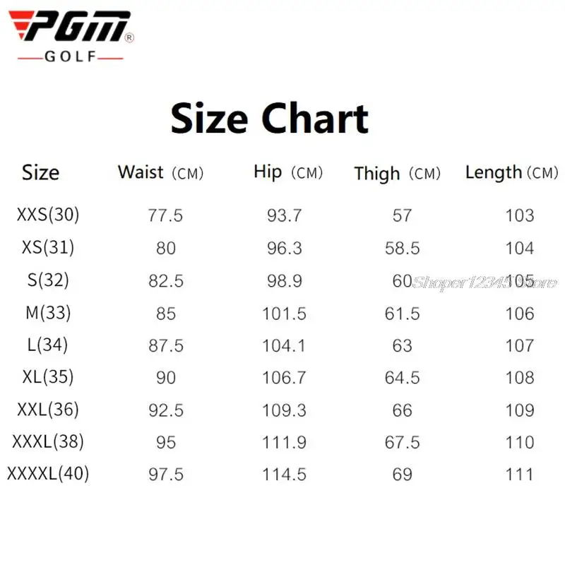 Pgm High Elastic Men Pants Waterproof Golf Pants Spring Summer Breathable Sports Trousers For Husband Casual Sweatpant Plus Size