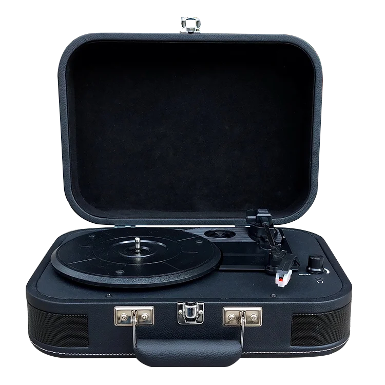 Gramophone Disc Vinyl Customized Turntable Plus Tape Recorder and Record Player