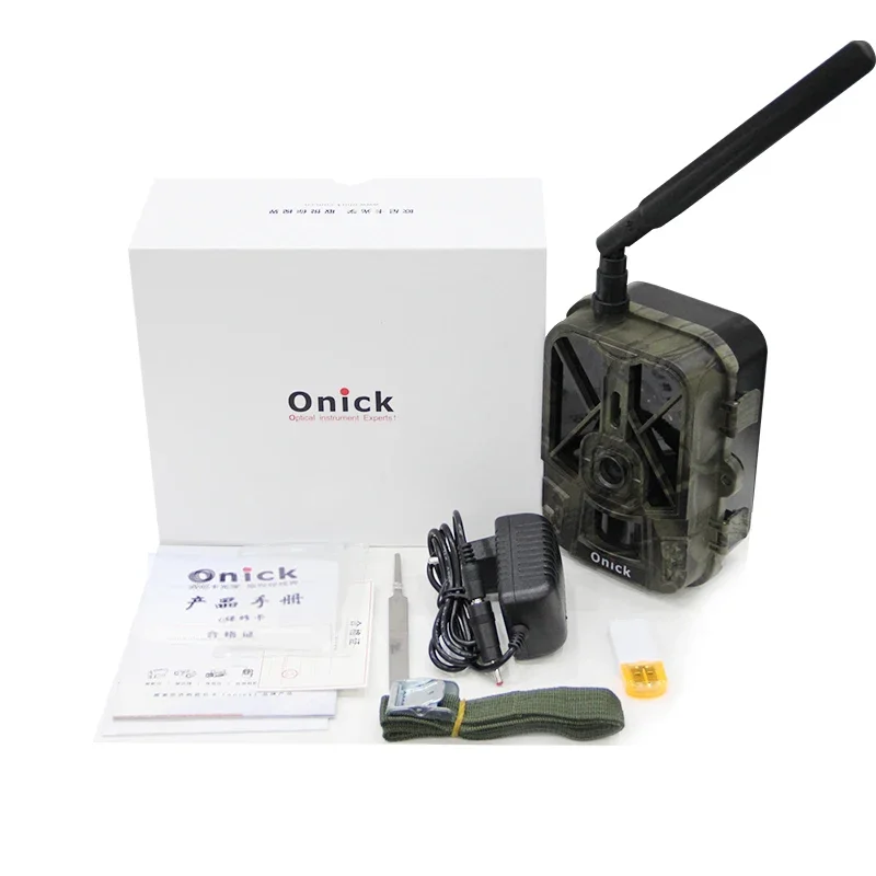 Onick 4G Transmission IR Hidden Trail Camera Security Trigger Camera for Hunting Wild Animals spyglass