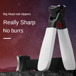 Anti-Splash Nail Clipper Stainless Steel Large Opening Nail Clippers Toe Cutter Trimmer Scissor Household Manicure Pedicure Tool