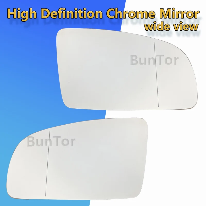 For Audi A6/S6 C6 2005 2006 2007 2008 Left&Right Side Heated Rearview Mirror Glass/A3/S3 A4/S4 RS4 Car Wing Mirror/Parts Replace