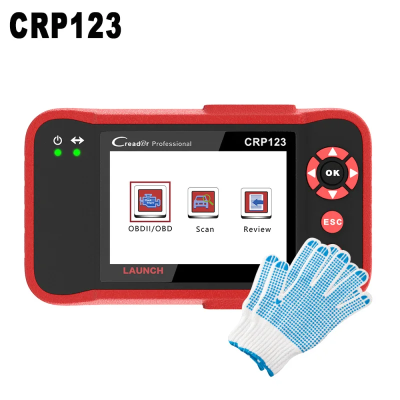 X431 CRP123 OBD2 Car Scanner OBD OBDII Engine ABS SRS Transmission Automotive Diagnostic Tools PK CRP123X