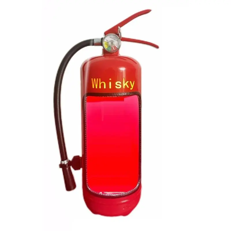 AEE2-Fire Extinguishers Mini Bar, Novelty Fire Extinguishers Mini Bar Recycle Man Cave Quirky Gift For Whisky Loving Fireman