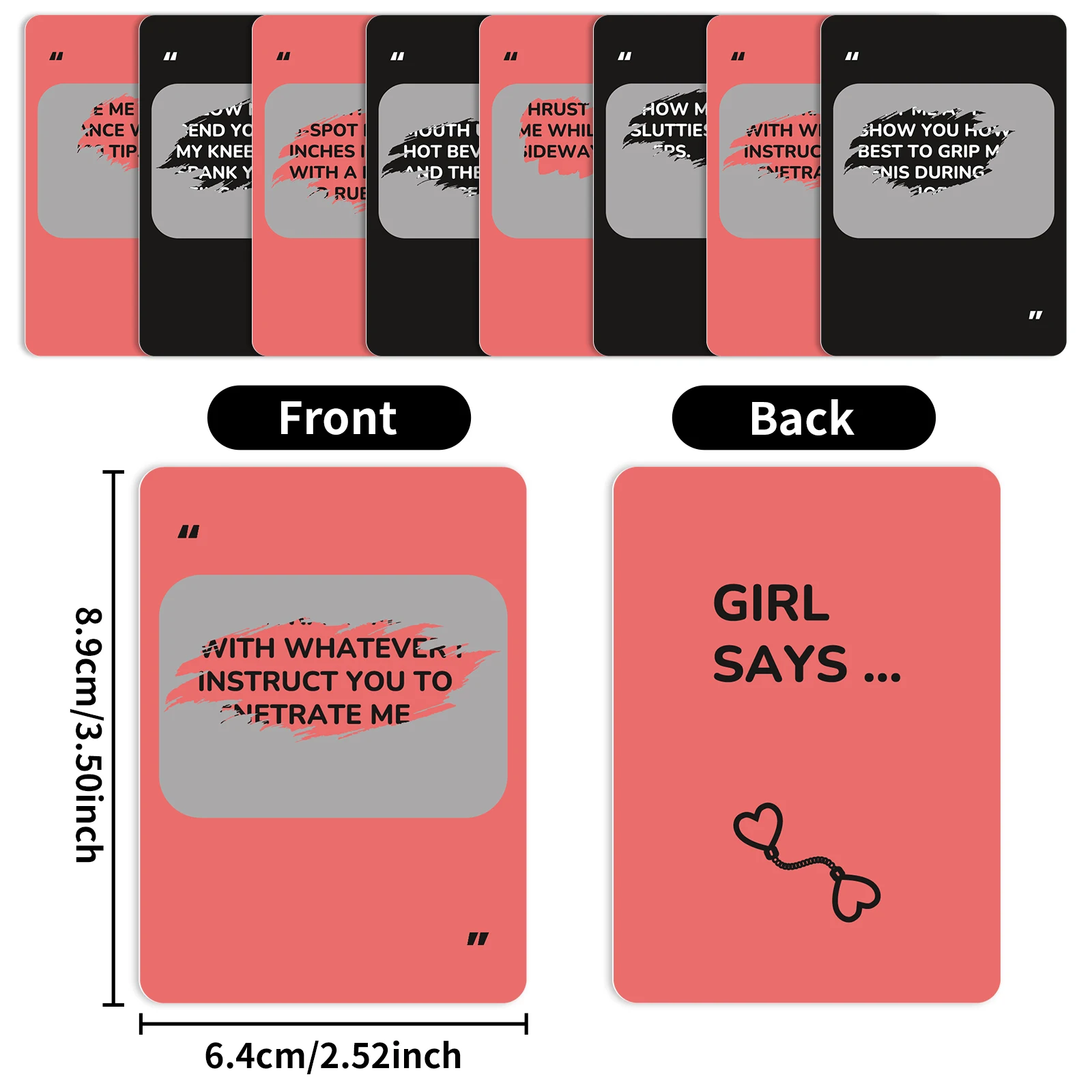 การ์ดคู่รัก ความสนุกสนาน ความใกล้ชิด ท้าทายความสัมพันธ์ - การ์ดสนุกแบบอินเทอร์แอคทีฟสำหรับคู่รัก แบบสองด้านเคลือบลามิเนตและขูดได้ เสริมสร้างความสัมพันธ์