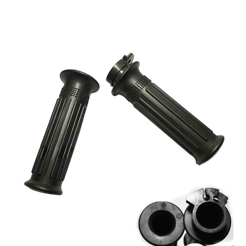 

Мотоциклетная ручка дроссельной заслонки, левая и правая ручка, резиновая крышка для Suzuki WANGJIANG GN250 250CC, ручка