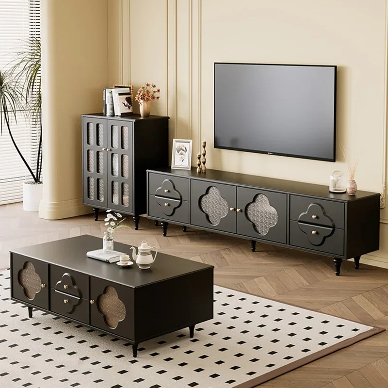 

Retro Cabinets Tv Stands Luxury Salon Nordic Drawers Minimalist Tv Table Aesthetic Designer Suporte Para Tv Unique Furniture