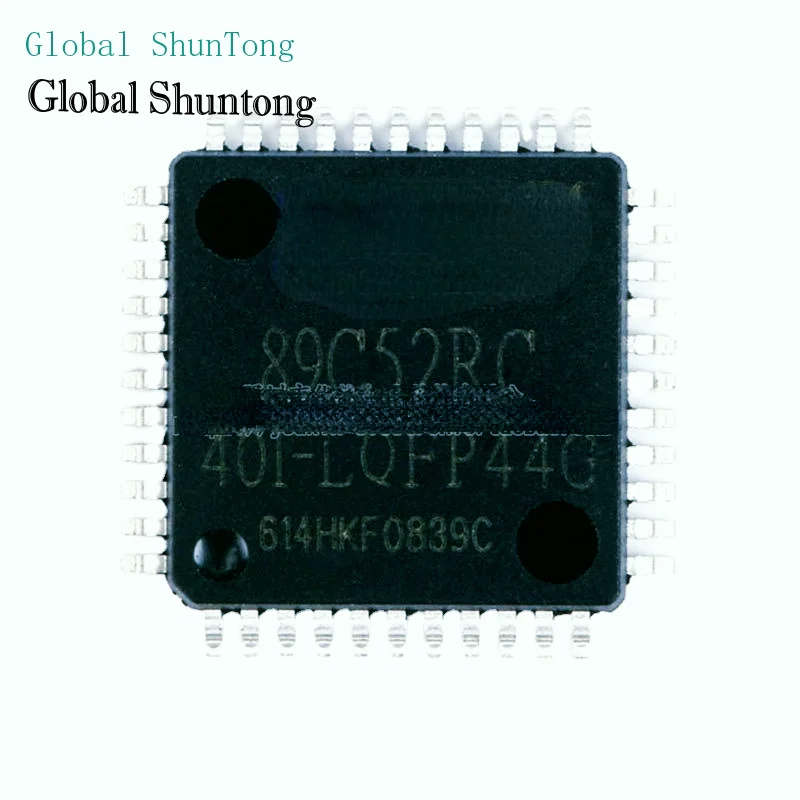 5 Buah IC CIP Kontroler Mikro MCU LQFP-44 89C52RC