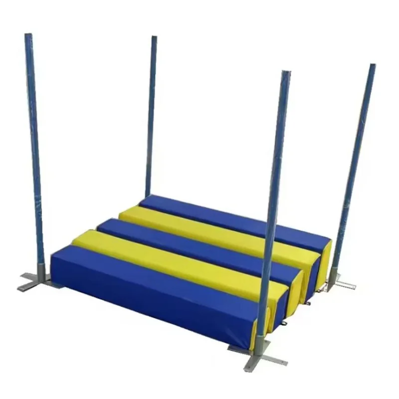 Durable Dog Agility Training Equipment 4 Pole Pearl Sponge Dog Hurdle Long Jump Trainer