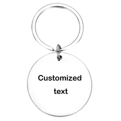 Personalized Custom Keychain Boyfriend Husband Son Daughter Best Friend Coworker Birthday Anniversary Christmas Graduation Gifts