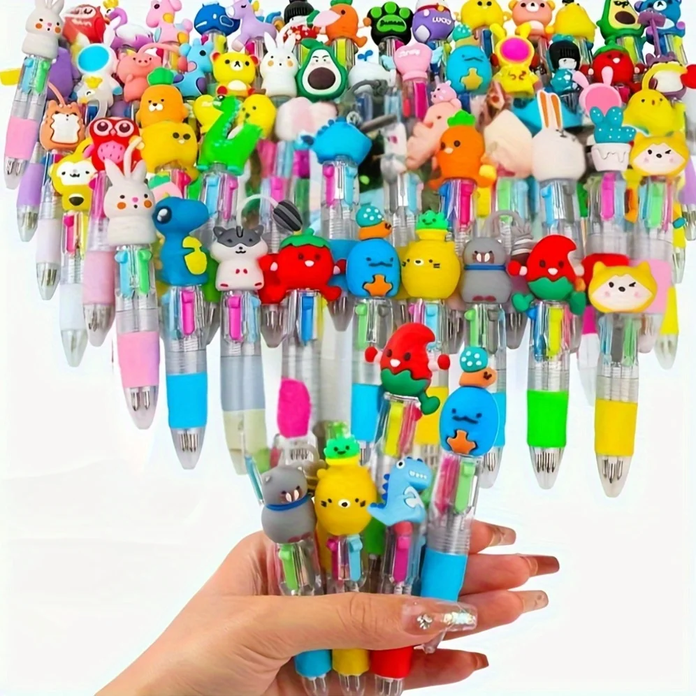 

10/25pcs Mini Telescopic Pen random color - Suitable for Students, Parties, and Daily Use - Character Pen | Telescopic Pen