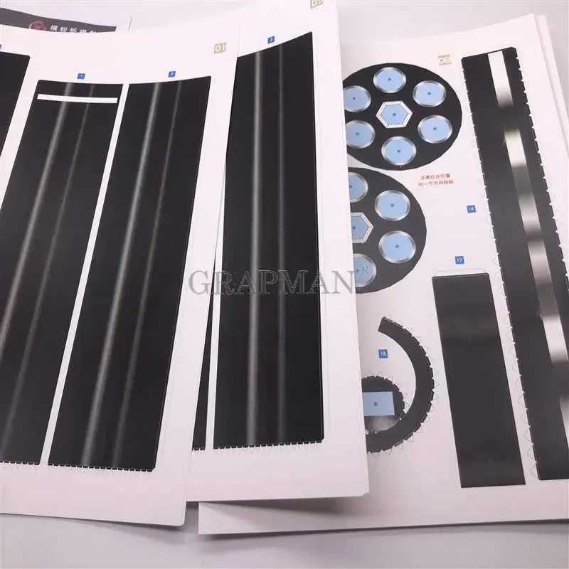 نموذج ورقي فولكان جاتلين M134 بندقية بمقياس 1/1 لعبة ورق مصنوعة يدويًا