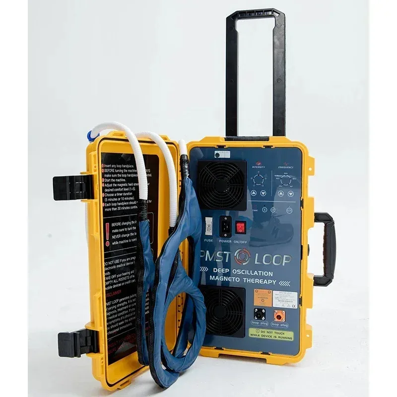 آلة حلقة PMST للعلاج الطبيعي PEMF - إعادة تأهيل الجسم لتخفيف آلام النبض المغناطيسي مع تدليك اختياري لكامل الجسم #4