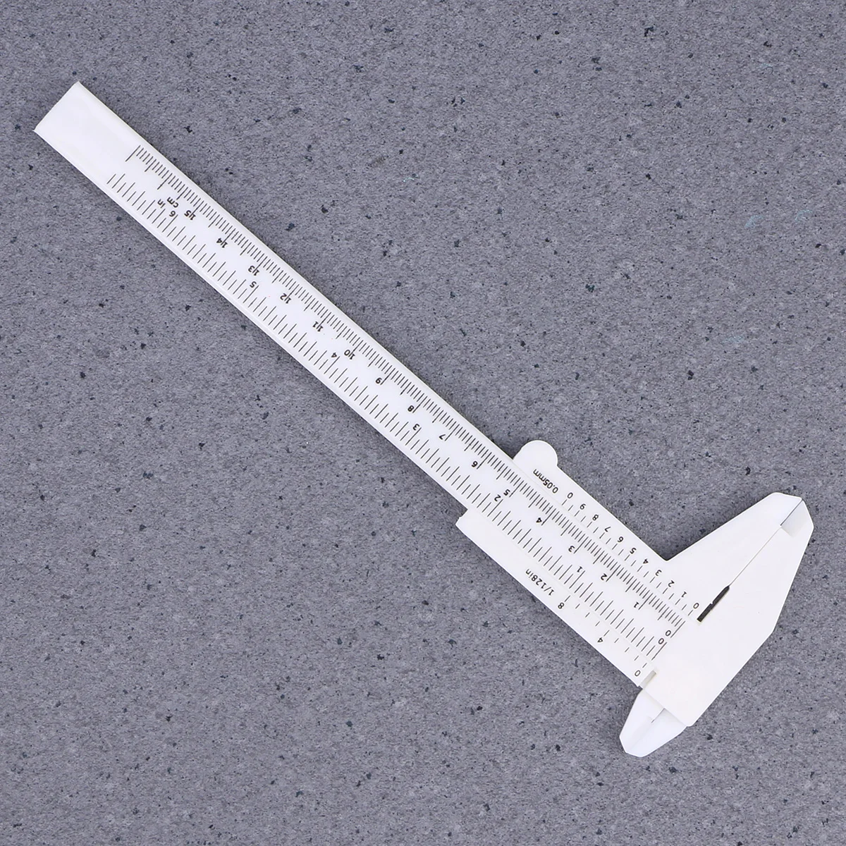 

150Mm Mini Plastic Caliper Lightweight Two-Way Internal External Measurement Step Depth Tool For Industrial Use