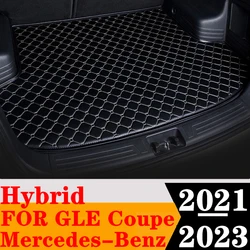 Mata bagażnika samochodowego do Mercedes-Benz GLE Coupe Hybrid 2023 2022 2021 Tylna wykładzina bagażnika Tylna wykładzina bagażnika Podkładka bagażowa Dywaniki samochodowe