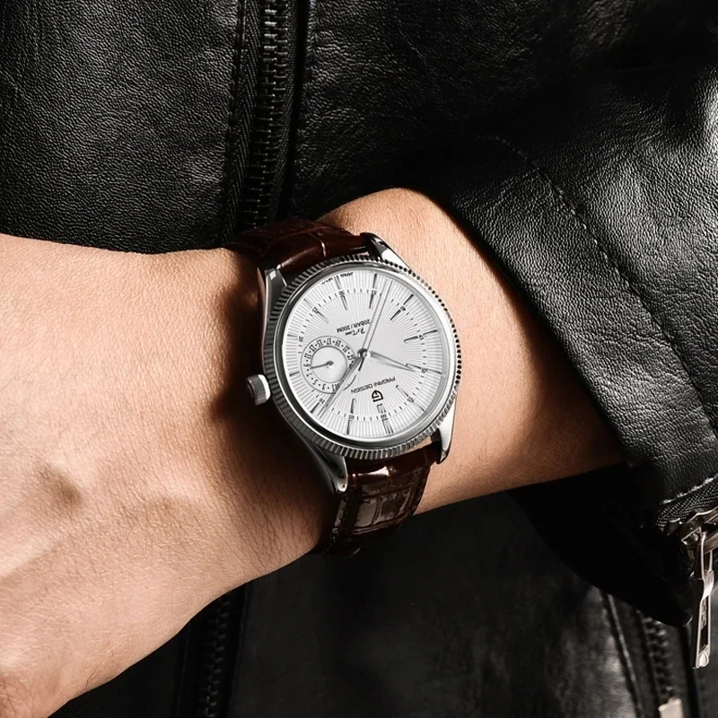PAGANI DESIGN 2026 Men's Watches Automatic Watch Men Sapphire Quartz Wristwatches Chronograph 10Bar Waterproof Relogio Masculino
