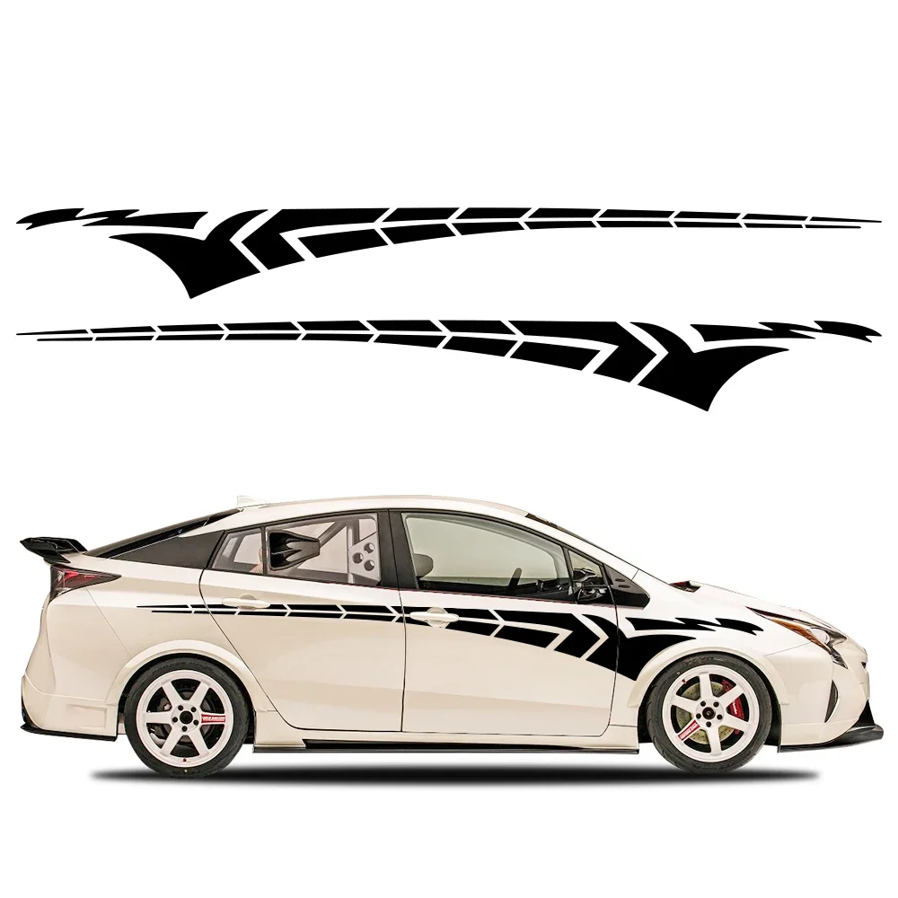 

Car Door Waist Line Vinyl Stickers Car Body Decoration Accessories For Opel Astra Mazda Demio Peugeot Mitsubishi Lancer Renault