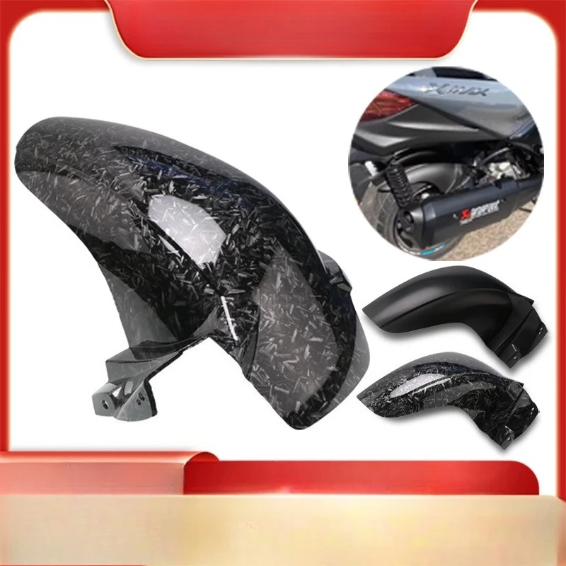 

Suitable for Yamaha xmax300 motorcycle widening, lengthening and thickening forged pattern modified mud tile rear fender