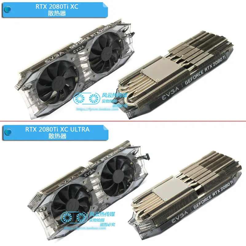 Nieuwe Originele de Koeler voor EVGA RTX2070 RTX2070S RTX2080 RTX2080S RTX2080Ti XC ULTRA Grafische Videokaart