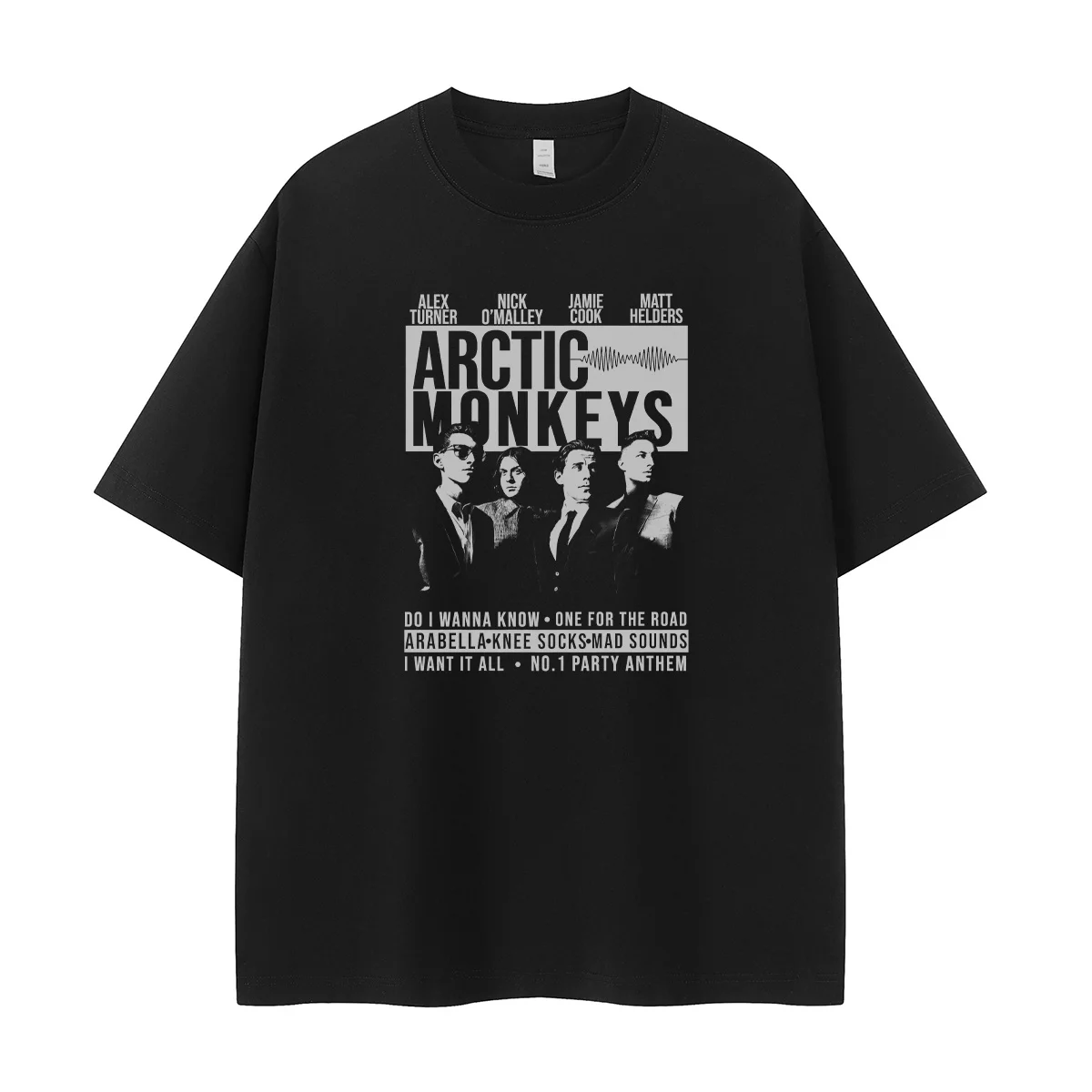 Arctic Monkeys Vintage Portrait American Street Rock Kurzarm-T-Shirt