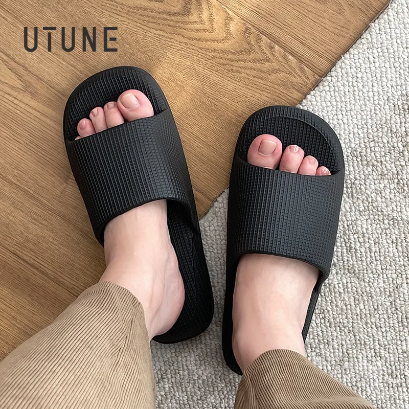 UTUNE Lightweight Non-Slip Slippers Home Sandals Unisex Indoor&Outdoor Casual Shoes Minimalist Stylish and Comfortable 2025 New