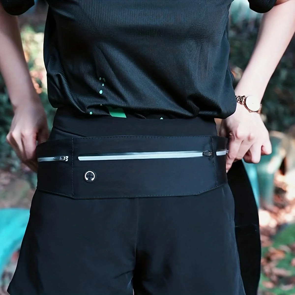 1PC mobile waist bag, men's and women's intimate sports equipment waterproof bag, invisible ultra-thin running and fitness bag