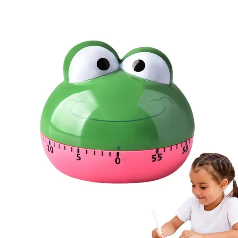 Animal Timer Digital Kitchen Countdown Clock Cute Animal Fruit Alarm Clock Time Management Tool for Children and Adults