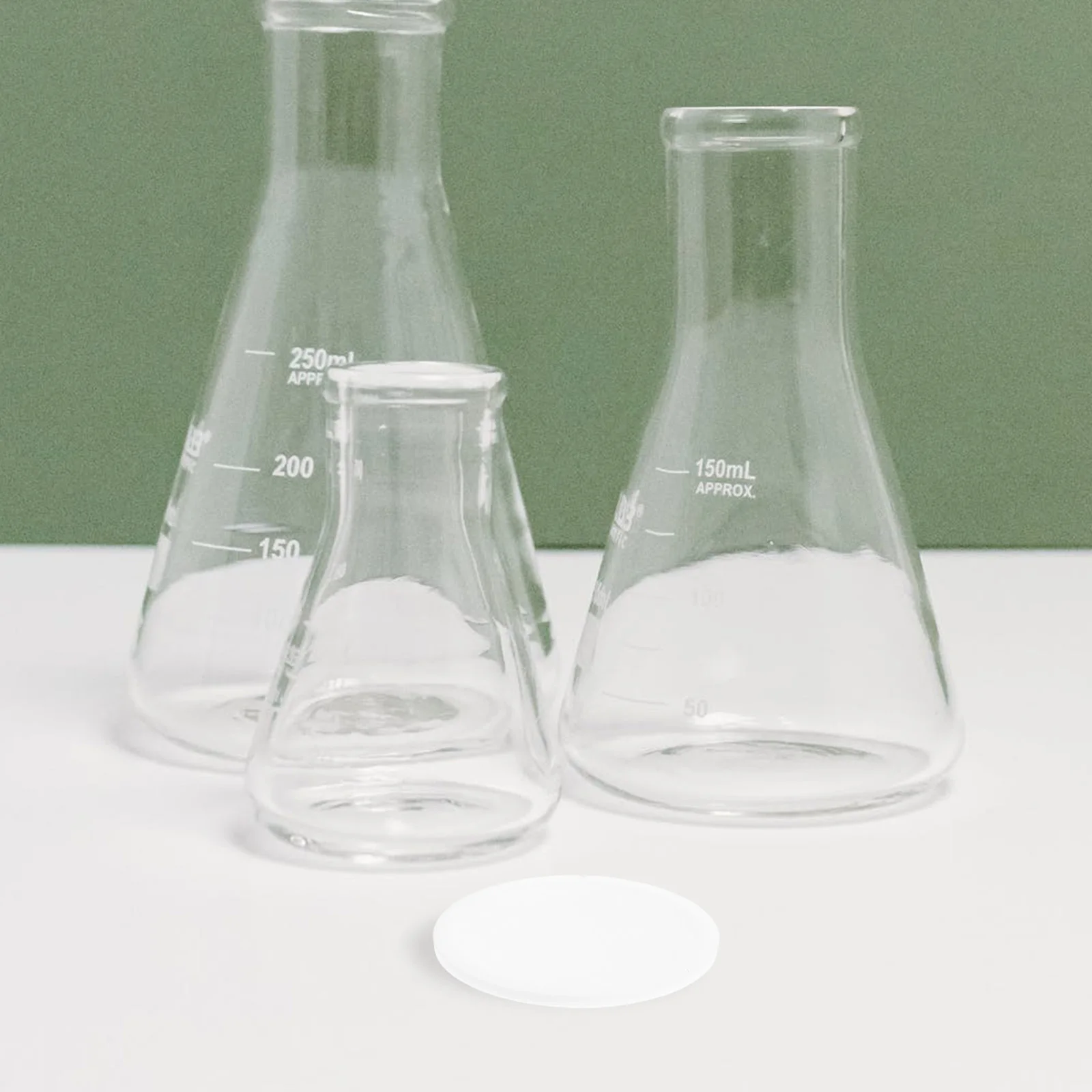 طبق بتري مستدير قابل للتعقيم Ptfe مقاوم لدرجة الحرارة العالية للاستخدام المختبري وثبات مقاومة الكاشف #5