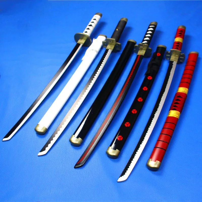 29.5in/75cm One Piece Katana Anime Ninja Sword Cosplay Prop Knife Real Size Samurai Sword Japanese Roronoa Zoro Katana Sabre