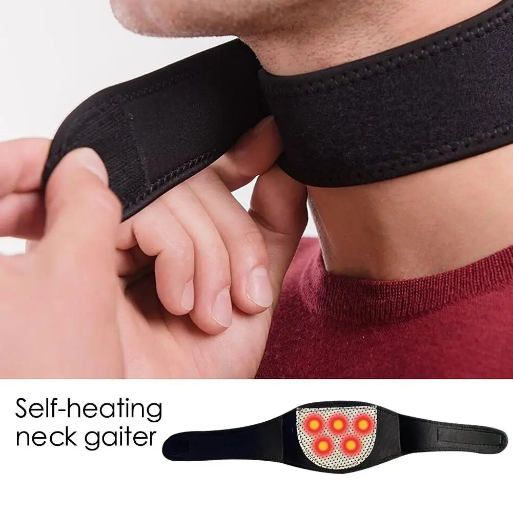 

Self-heating Neck Guard Warming Magnetic Therapy Neck Support Brace For Relaxation And Warmth Pain Relief Neck Support K7H9