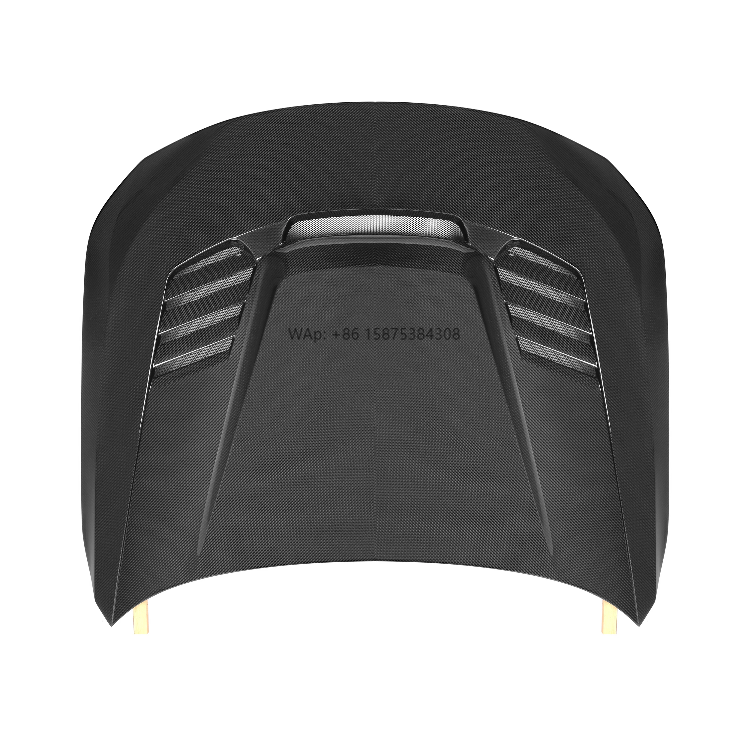 

100% Dry Carbon Fiber V Style Front Hood Engine Bonnet for 2 Series G42 G87 M2 2023+ Replacement Carbon Fiber Engine Hood