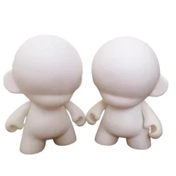 5PCS Kidrobot Munny DIY Kids Toys for Art Students White Dolls Do it Yourself Elfbar Vinyl Art Figure Toy For Boys Accessories