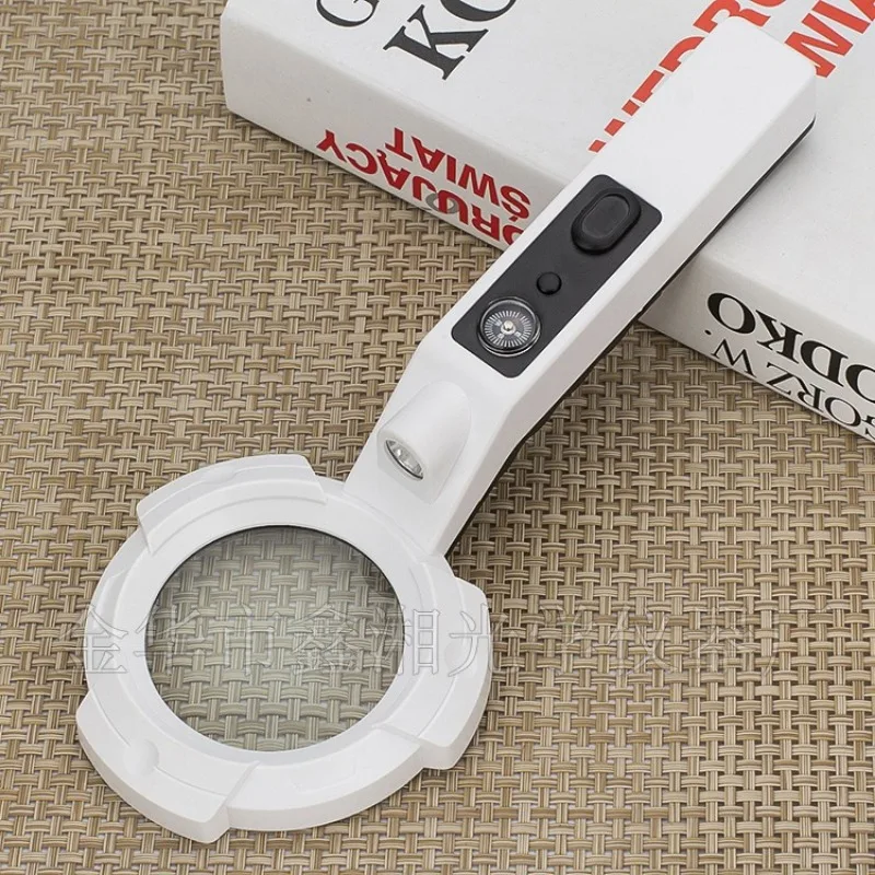 

5X Multi-Functional Optical Magnifying Glasses with LED Lights Solder Clamp Loupe Helping Hand Soldering Phone Screen Magnifier