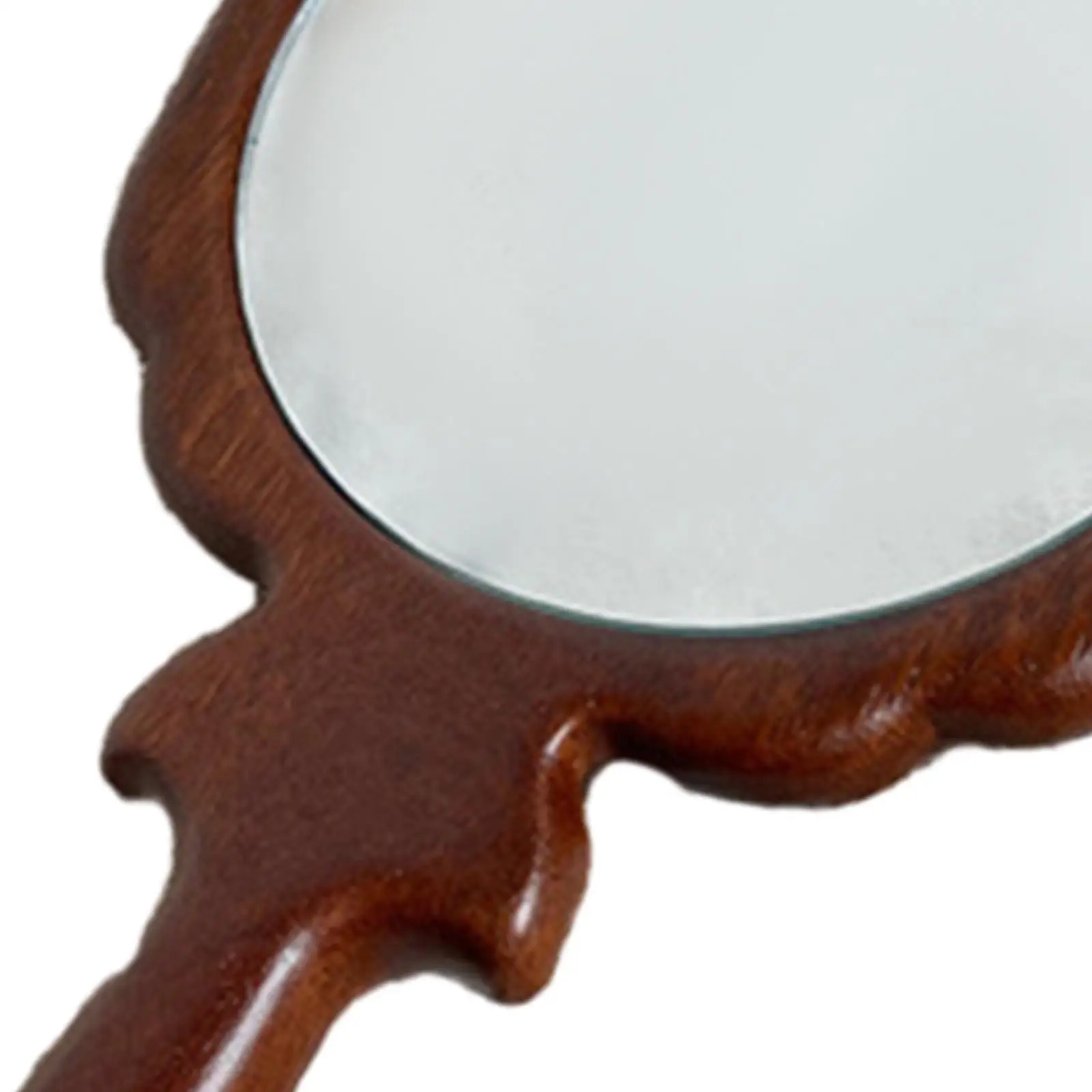 Hand Mirror with Handle Handheld Mirror for Make up Hairdressing Hotels