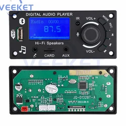 12V LCD Display Mp3 Decoding Board Bluetooth 5.0 Module Car Audio Motherboard With FM Radio Support Lossless Formats