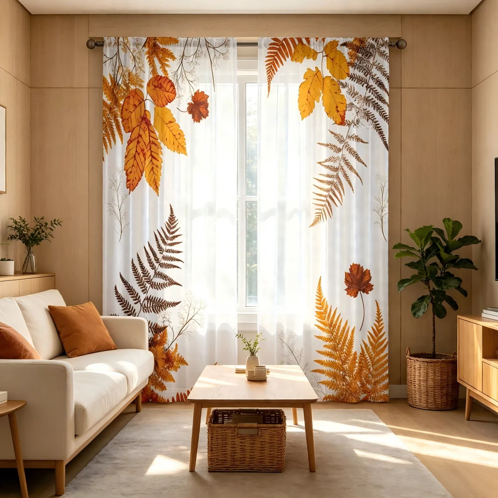 Lot de 2 rideaux transparents  - Curtain Sheer Voile avis et prix