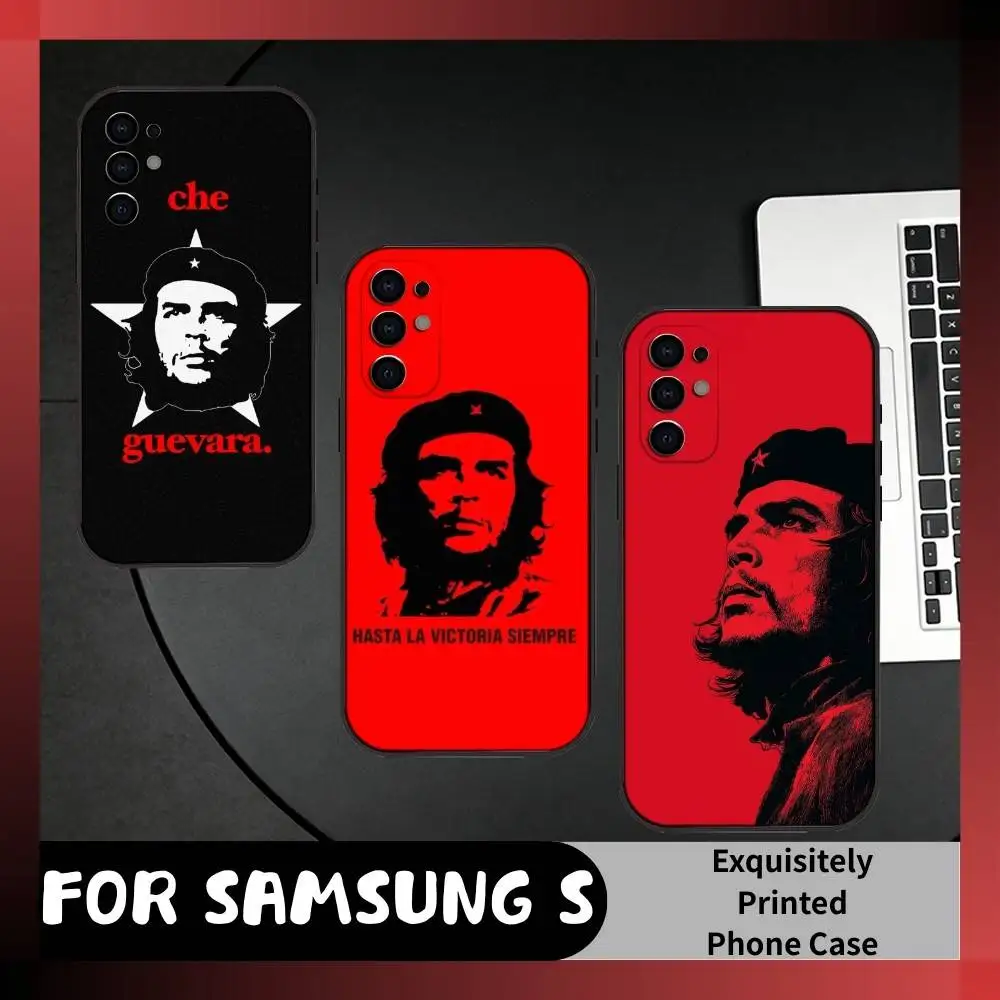 El Comrade Che the Revolutionary  Phone Case For Samsung S25,S24,S21,S22,S23,S20,Ultra,S26,Plus,Fe,Note,5G Black Cover