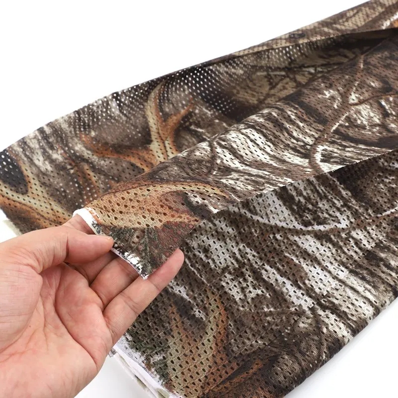 5 Colors Camouflage Mesh Fabric Sun Shade Garden Fence Decoration Camo Net Privacy Screen Car Camping Canopy Hunting Accessory