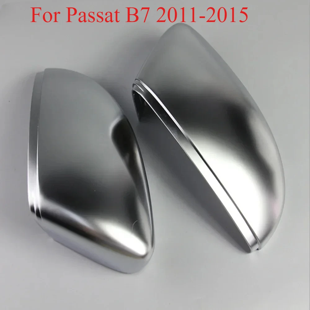

Car Rearview Mirror Cover Matte Chrome Beetle Side Cover Replace For VW Passat CC B7 Scirocco Jetta MK6 2010 ~2014