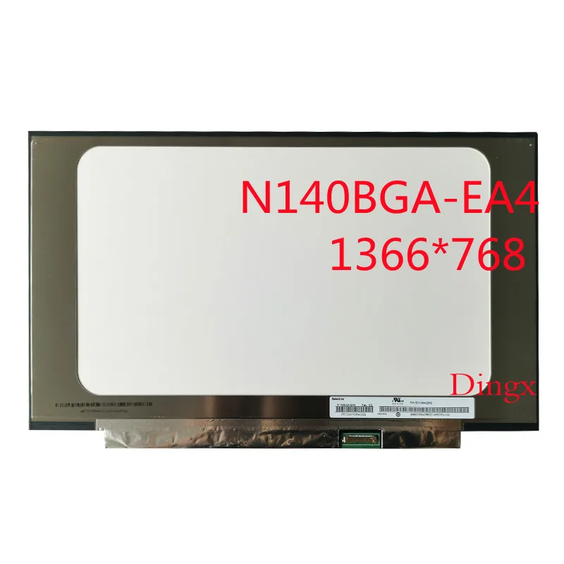 

N140BGA-EA4 Rev.C2 NT140WHM-N34 NT140WHM-N44 B140XTN07.2 LCD Screen 14.0" 30Pin HD 1366X768 Without Screw holes