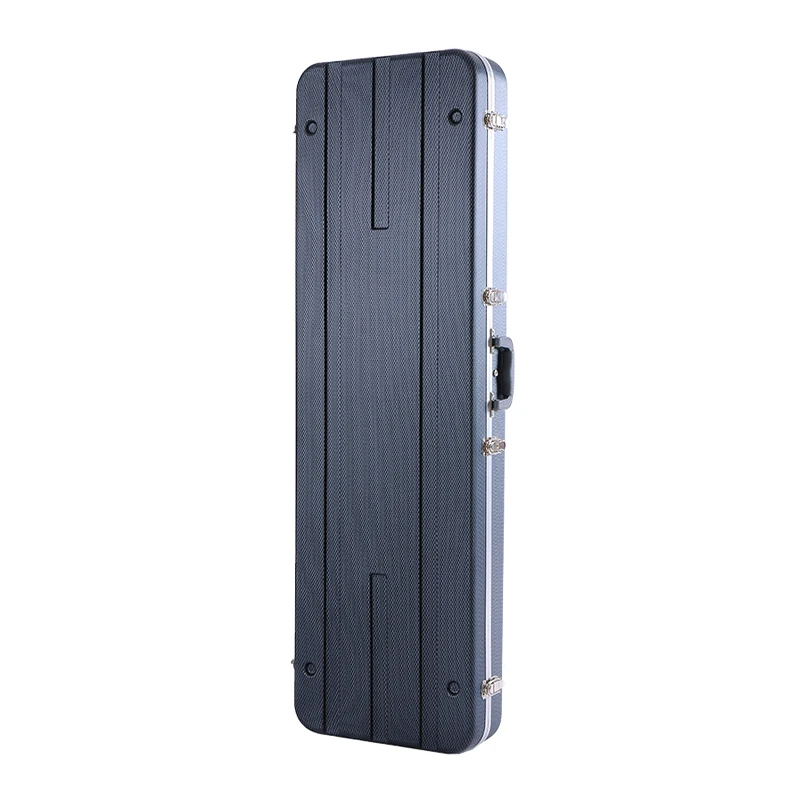 ABS Rectangle Hardshell Guitar Case Durable Hard  Instrument Bags for Acoustic Bass & Saxophone Use