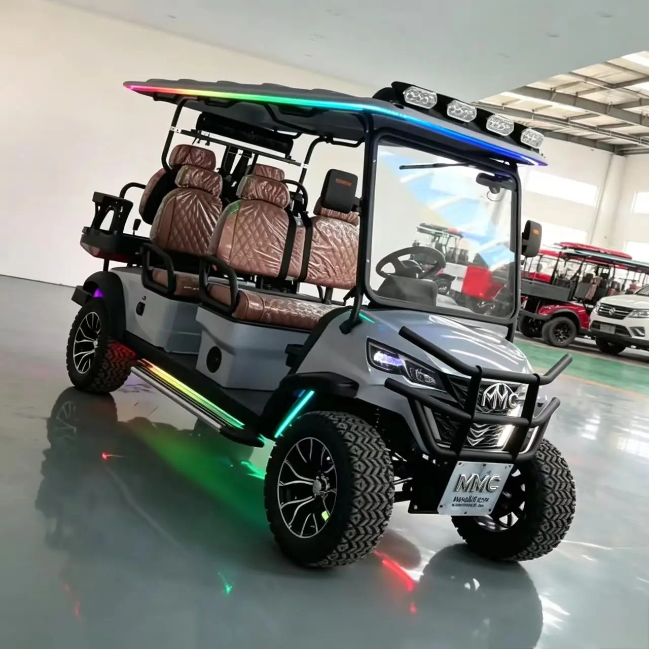 Eco-friendly Silent 2/8 Seats 48V/72V 4000W/5000W/7000W Electric Golf Cart Factory Direct Supply Multiple Scenarios Use