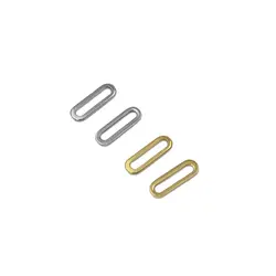 10pcs Stainless Steel Link Jewelry Charms Pendant DIY Handcraft Vacuum Plated Waterproof Antiallergic