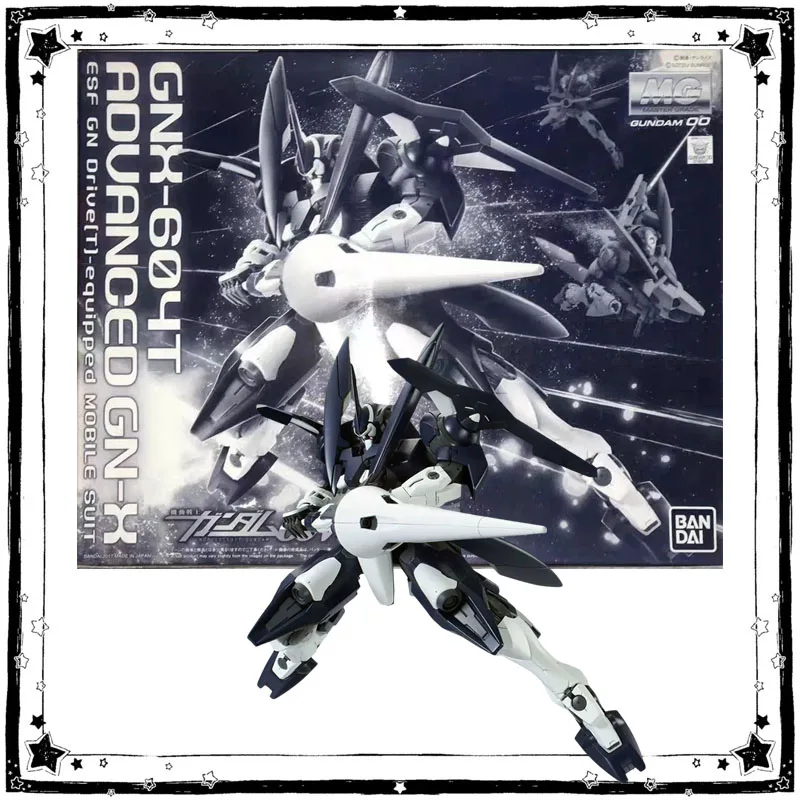 

In Stock Bandai Gundam PB Model Kit Anime Figure MG 1/100 GNX-604T Advanced GNX Anime Action Figure Collection Assembly Model
