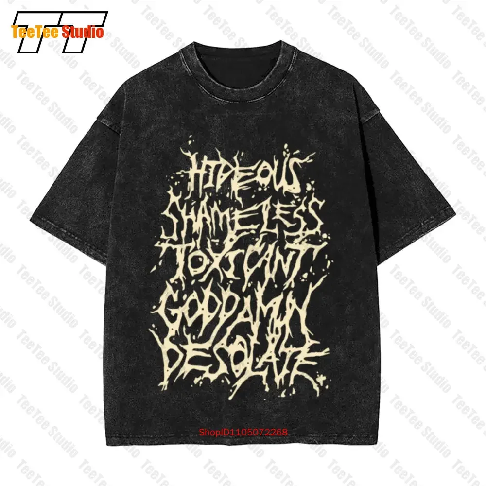 Cattle Decapitation 'Alone At The Landfill' Vintage Oversized T-Shirt T87M