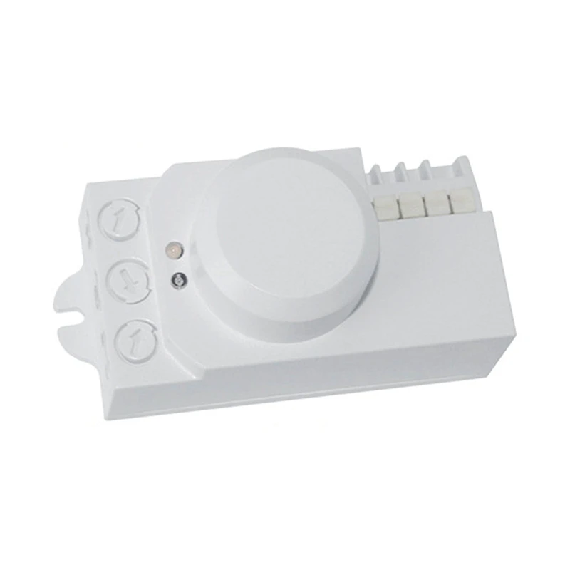 

5.8Ghz Microwave Radar Sensor Switch Knob Switch Adjustment LED Light Sensor Switch Human Motion Detector