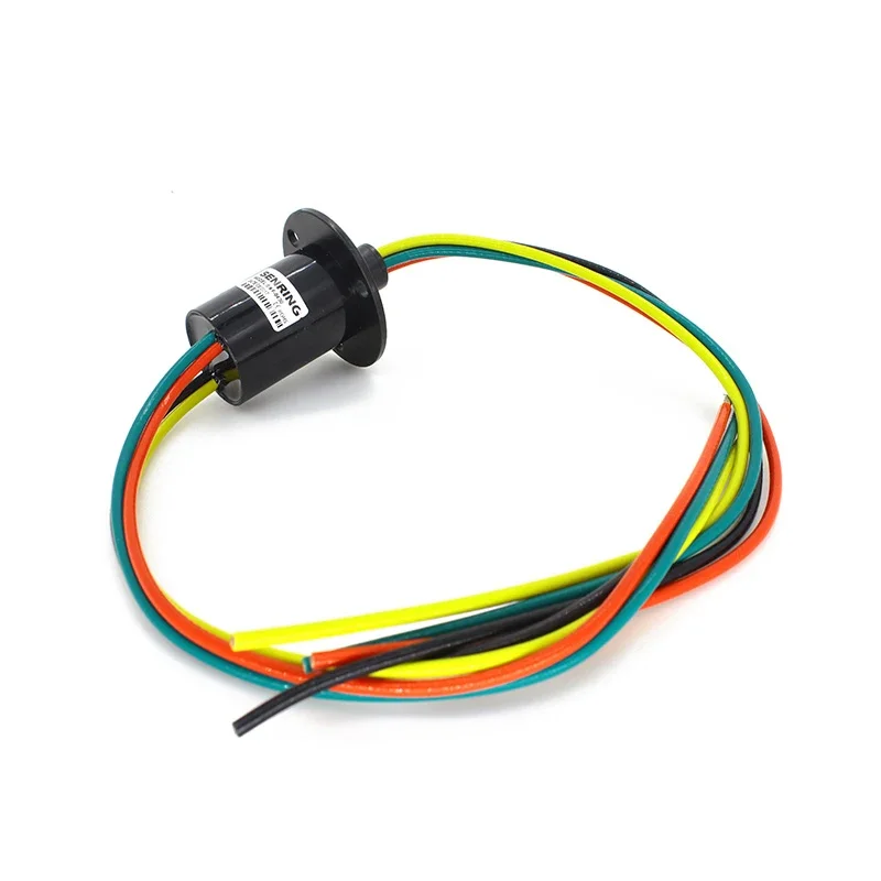 Imagem -03 - Anel Coletor Elétrico de Canais Micro Anel Deslizante com Rotação de 5a 12.5 mm para Mesa de Jantar
