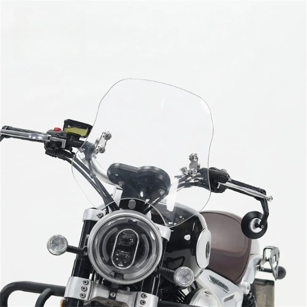 

For Jazzk DX250 DX 250 windshield modification with raised front windshield rain shield windshield deflector with bracket