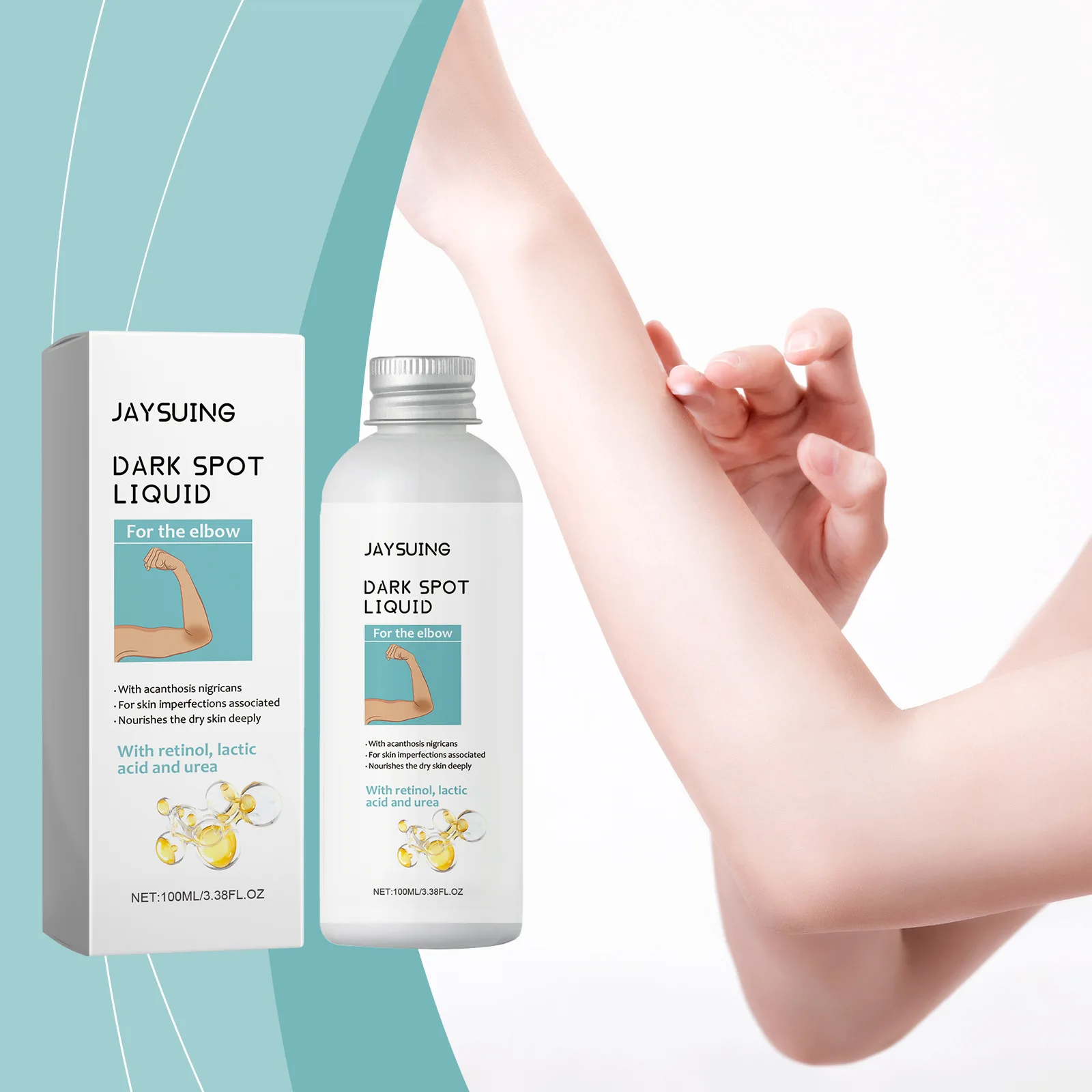 Jaysuing Elbow Skin Moisturizing Massage Treatment Hydrating Moisturizing Daily Skincare Lotion